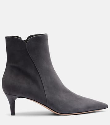 Levy 55 스웨이드 앵클 부츠 | Gianvito Rossi