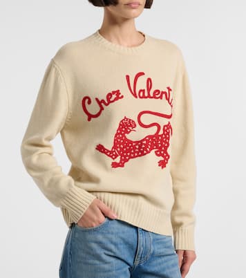 Chez Valentino virgin wool top | Valentino