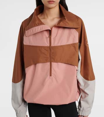 Colorblocked technical jacket | Adidas by Stella McCartney