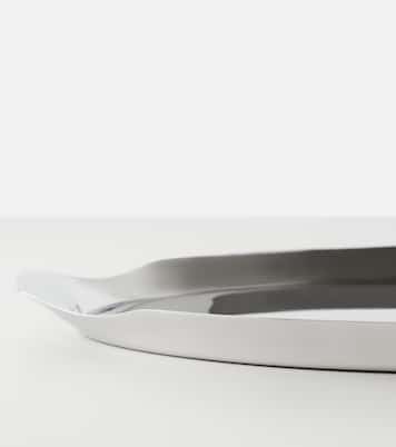Plateau en acier inoxydable par Thomas Sandell | Georg Jensen