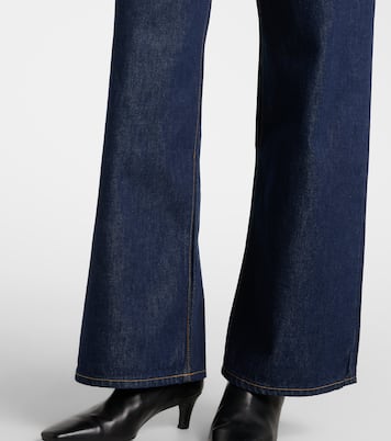 Selena high-rise wide-leg jeans | Slvrlake