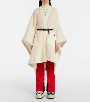 Chaqueta de tweed con piel | Moncler Grenoble