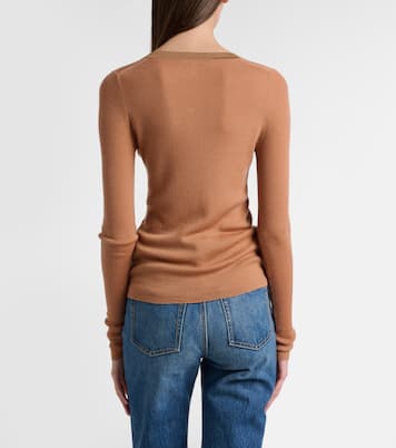 Wool Henley shirt | Chloé