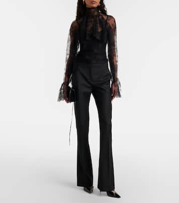 Pleated flared pants | Blumarine