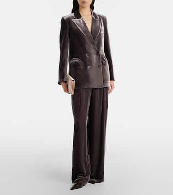 Pantalones anchos Husi de terciopelo | Blazé Milano
