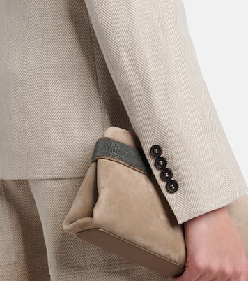 Blazer aus Leinen und Baumwolle | Brunello Cucinelli