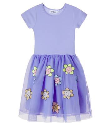 Abito Cyrusila in misto cotone con tulle | Molo