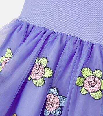 Abito Cyrusila in misto cotone con tulle | Molo