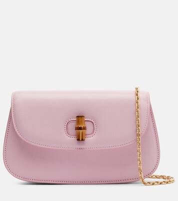 Clutch Bamboo aus Leder | Gucci