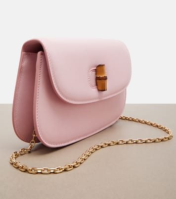 Clutch Bamboo aus Leder | Gucci