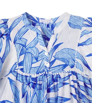 Cruz printed dress | Poupette St Barth Kids