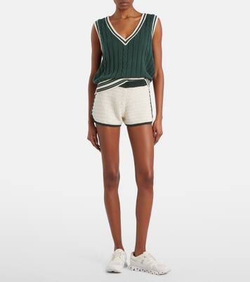 Molokai crochet cotton shorts | The Upside