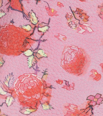 Asymmetric floral minidress | Peter Pilotto