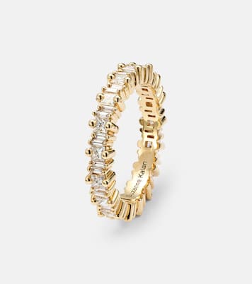Bague Fireworks Eternity en or 18 ct et diamants | Suzanne Kalan