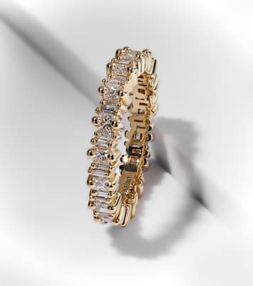 Bague Fireworks Eternity en or 18 ct et diamants | Suzanne Kalan