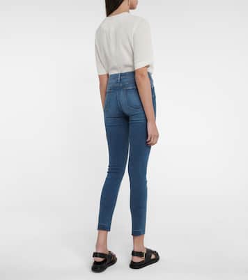 Le High cropped skinny jeans | Frame