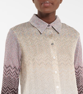 Chemise en maille métallisée | Missoni