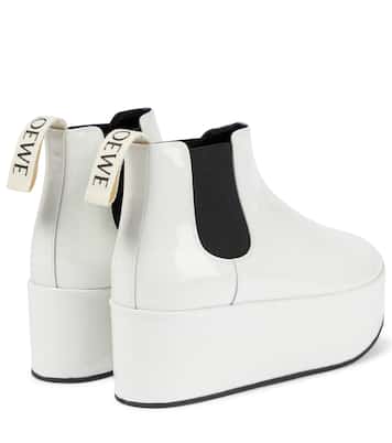 Bottines Chelsea à plateforme en cuir | Loewe