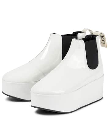 Bottines Chelsea à plateforme en cuir | Loewe