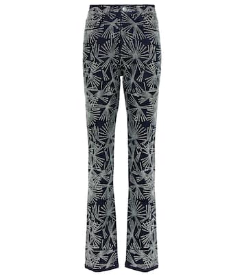 Verzierte High-Rise Jeans Jacqueline | Coperni
