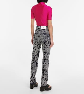 Verzierte High-Rise Jeans Jacqueline | Coperni