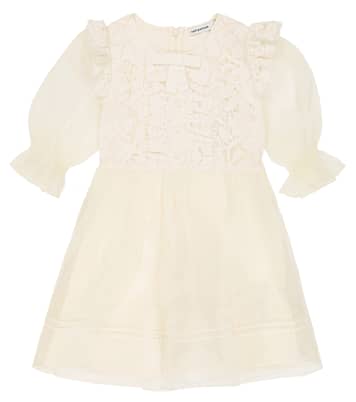 Abito in organza con pizzo | Self-Portrait Kids