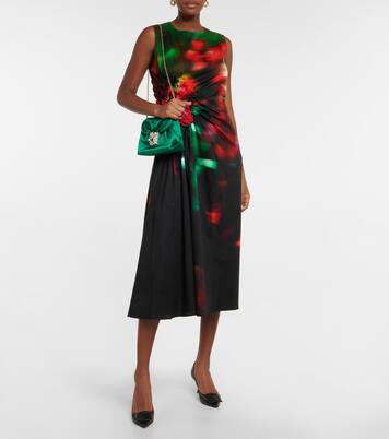 Borsa a spalla RV Bouquet in raso | Roger Vivier