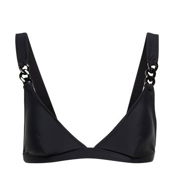 Falabella chain-strap triangle bikini top | Stella McCartney