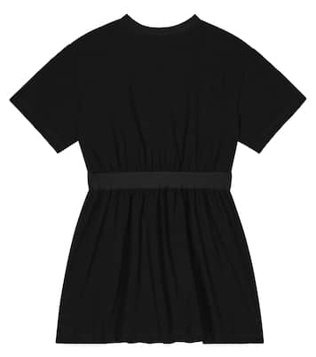 Logo cotton-blend dress | Dolce&Gabbana Kids