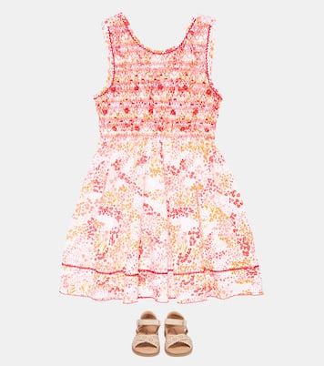 Amelie floral viscose dress | Poupette St Barth Kids