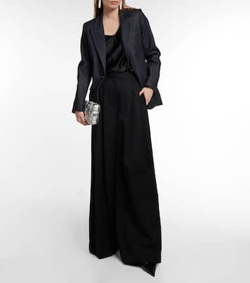 Pantalon ample Dillon en laine vierge | Nili Lotan