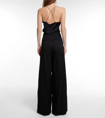 Pantalon ample Dillon en laine vierge | Nili Lotan