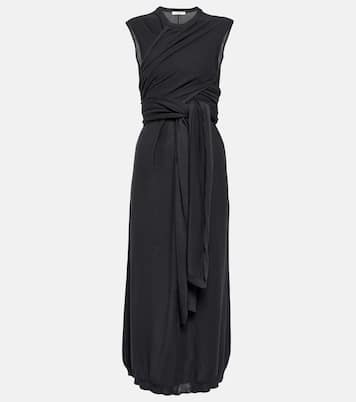 Cotton crêpe midi dress | Lemaire