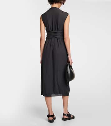 Cotton crêpe midi dress | Lemaire