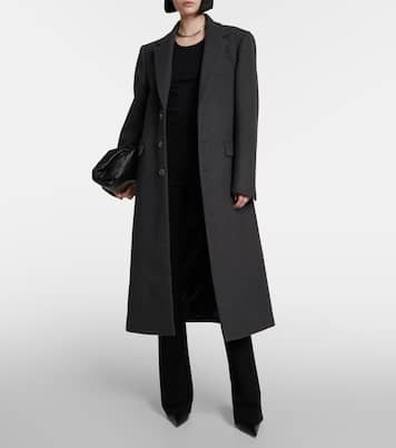 Cappotto monopetto in lana | Wardrobe.NYC