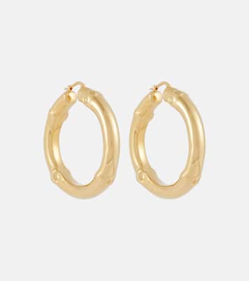 Orecchini a cerchio Bamboo | Jil Sander