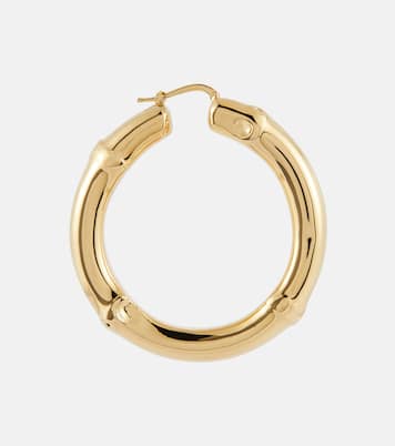 Orecchini a cerchio Bamboo | Jil Sander
