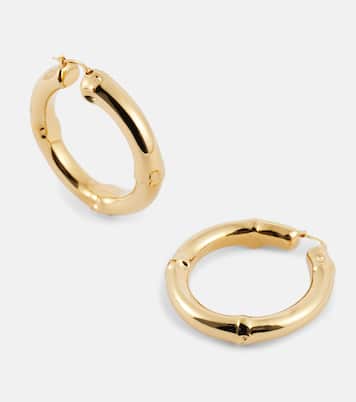 Orecchini a cerchio Bamboo | Jil Sander