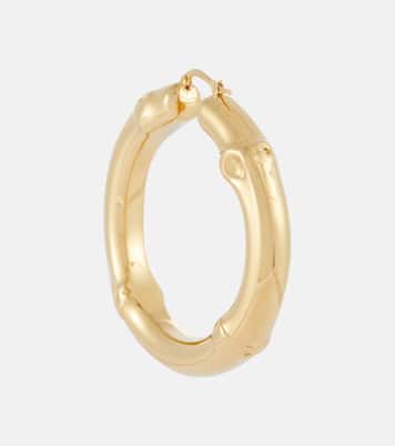 Orecchini a cerchio Bamboo | Jil Sander