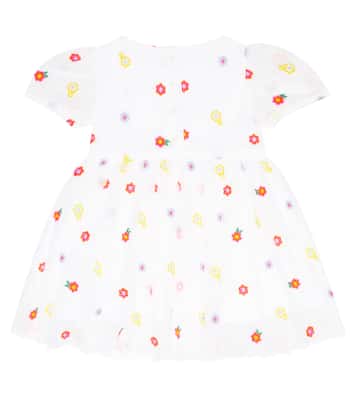 Baby embroidered tulle minidress | Stella McCartney Kids