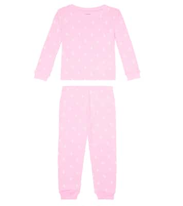 Bedruckter Pyjama aus Baumwoll-Jersey | Polo Ralph Lauren Kids