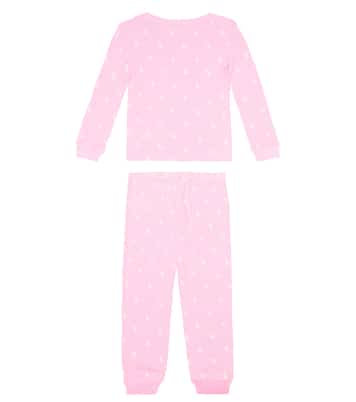 Bedruckter Pyjama aus Baumwoll-Jersey | Polo Ralph Lauren Kids