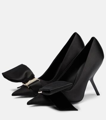 Verzierte Pumps Erica aus Satin | Ferragamo