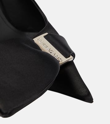 Verzierte Pumps Erica aus Satin | Ferragamo