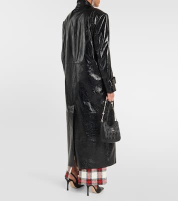 Manteau en cuir | Alessandra Rich