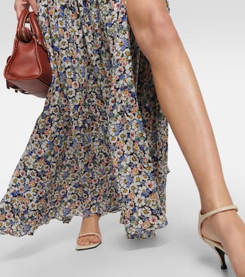 Bedrucktes Maxikleid aus Seide | Veronica Beard