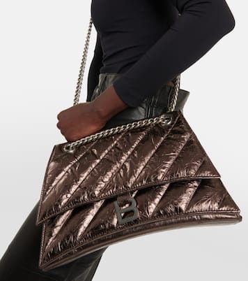 Borsa a spalla Crush in pelle | Balenciaga