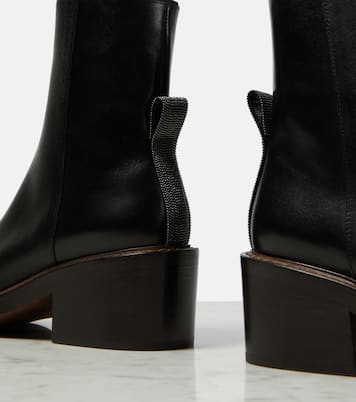Stivaletti in pelle | Brunello Cucinelli