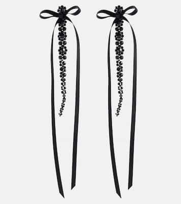 Boucles d’oreilles à cristaux | Simone Rocha