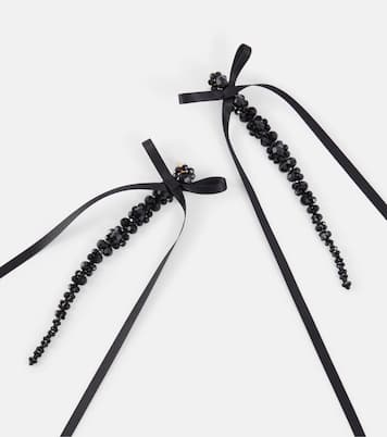 Boucles d’oreilles à cristaux | Simone Rocha